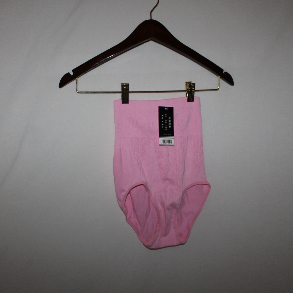 Kaimu Women Seamless High Waist Body Shaper Pink